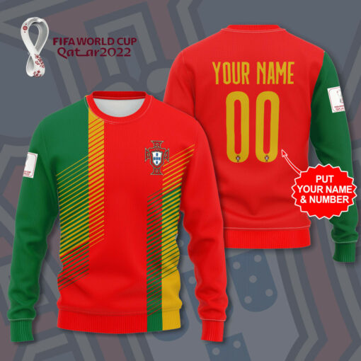 Portugal Football Team 3D sweatshirt