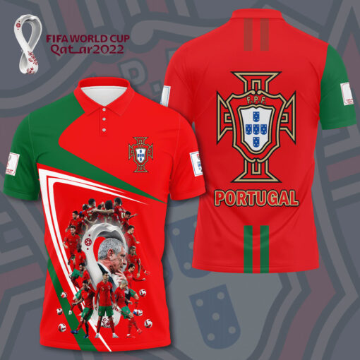 Portugal National Football Team 3D polo