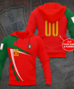 Portugal World Cup 2022 3D hoodie