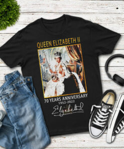 Queen Elizabeth II T Shirt 2D 03