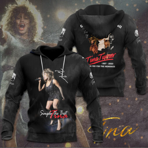 Queen Of Rock And Roll Tina Turner hoodie WOAHTEE10823S1