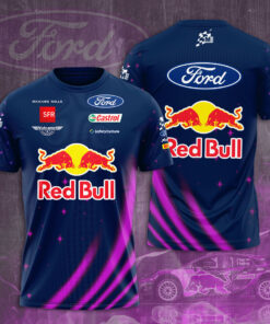 Rally Team M Sport Ford World 3D T shirt