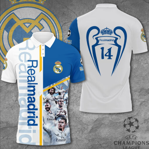 Real Madrid 3D Shirt Polo