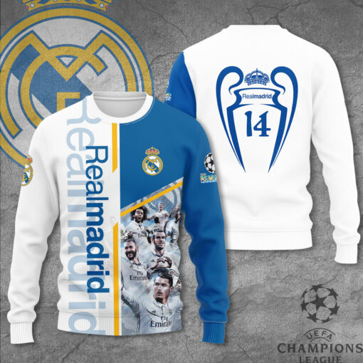 Real Madrid 3D Shirt Sweatshirt