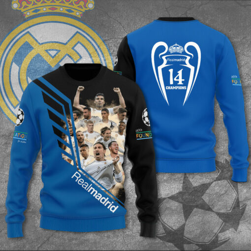 Real Madrid 3D Shirt Ver Sweatshirt