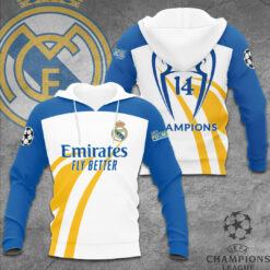 Real Madrid 3D Shirt Ver2 Hoodie