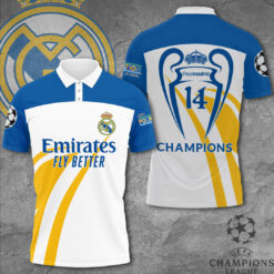 Real Madrid 3D Shirt Ver2 Polo