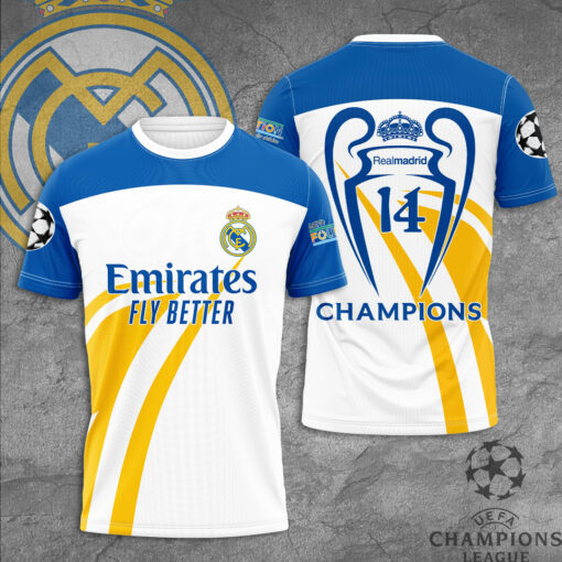 Real Madrid 3D Shirt Ver2 T shirt