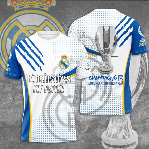 Real Madrid 3D T shirt