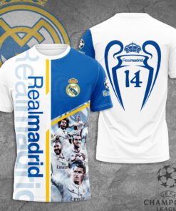 Real Madrid 3D T shirt new