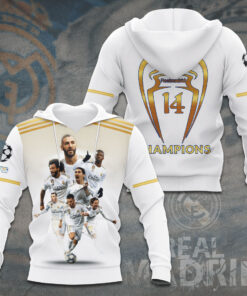 Real Madrid 3D apparel hoodie