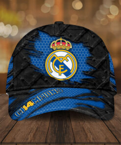 Real Madrid Cap Custom Hat 04 1