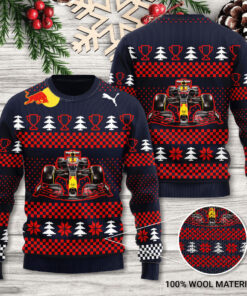 Red Bull Racing F1 3D Ugly Sweater