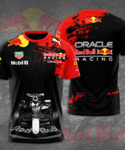 Red Bull Racing T shirt black red 1