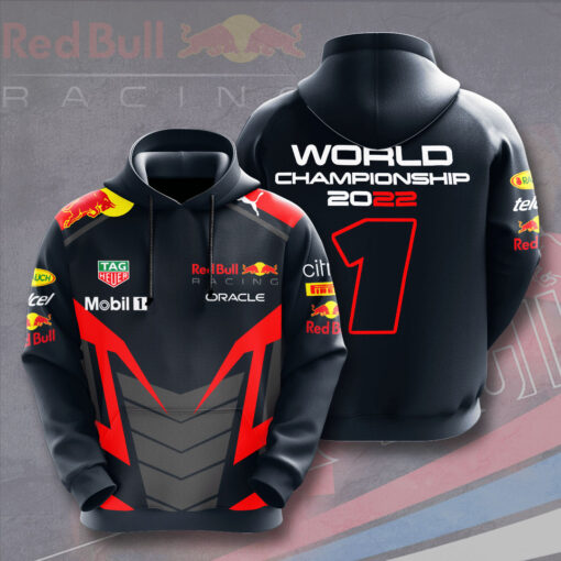 Red Bull Racing x Max Verstappen 3D Hoodie