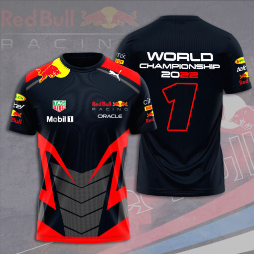 Red Bull Racing x Max Verstappen 3D T shirt