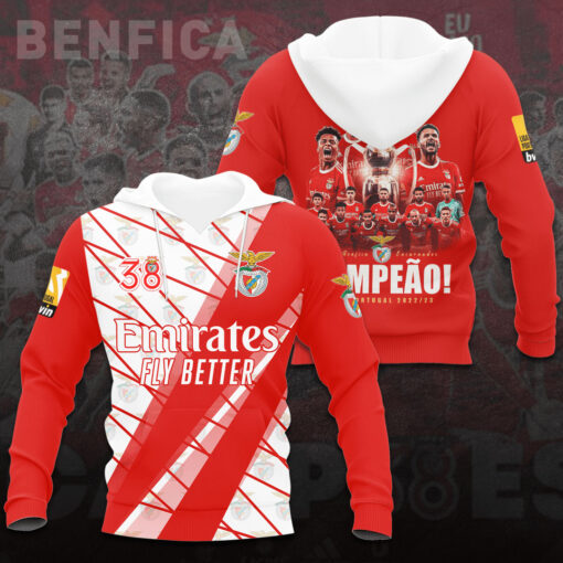 SL Benfica hoodie WOAHTEE15823S2