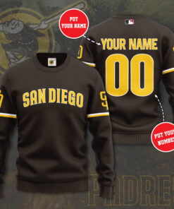 San Diego Padres 3D Sweatshirt 02