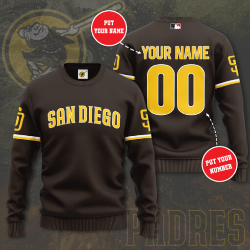 San Diego Padres 3D Sweatshirt 02
