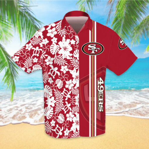 San Francisco 49ers 3D Hawaiian Shirt 01