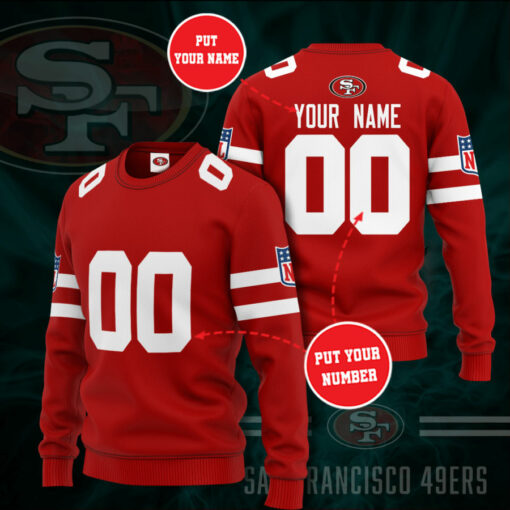 San Francisco 49ers 3D Sweatshirt 03