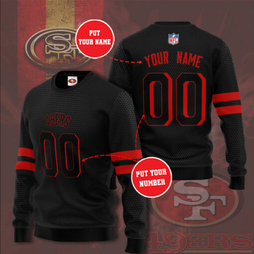 San Francisco 49ers 3D Sweatshirt 04