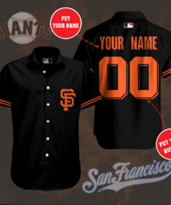 San Francisco Giants 3D Sleeve Dress Shirt 01