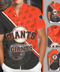 San Francisco Giants 3D Sleeve Dress Shirt 04