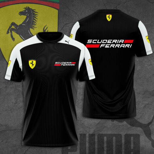 Scuderia Ferrari 2022 Team 3D T Shirt F1SF004