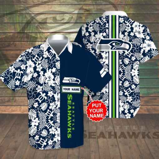 Seattle Seahawks 3D Hawaiian Shirts