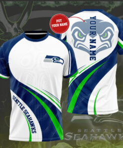 Seattle Seahawks 3D T shirt 01