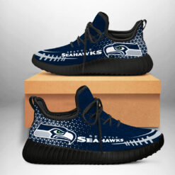 Seattle Seahawks Custom Sneakers 02