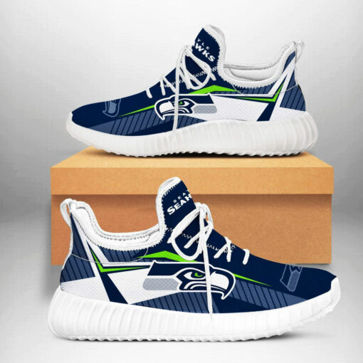 Seattle Seahawks Custom Sneakers 04