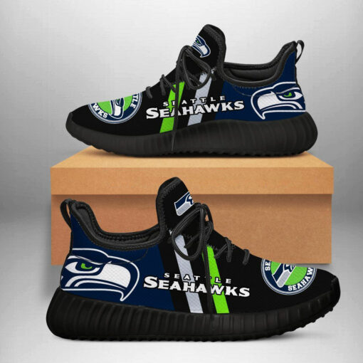 Seattle Seahawks Custom Sneakers 07