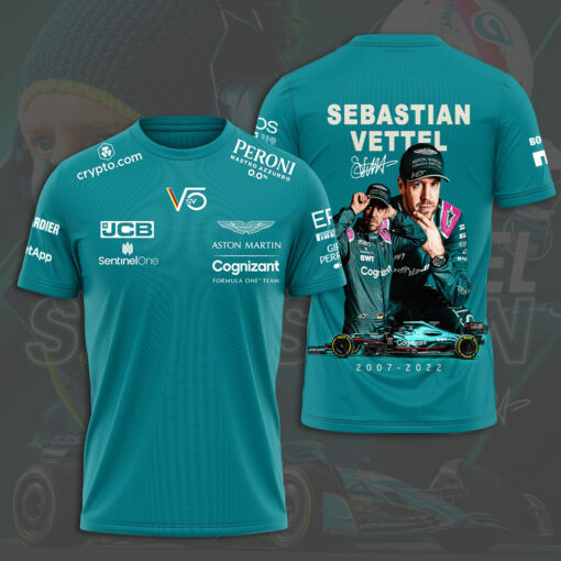 Sebastian Vettel 3D T shirt 02
