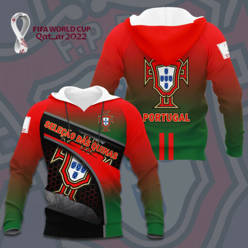 Selecao Portuguesa de Futebol 3D hoodie