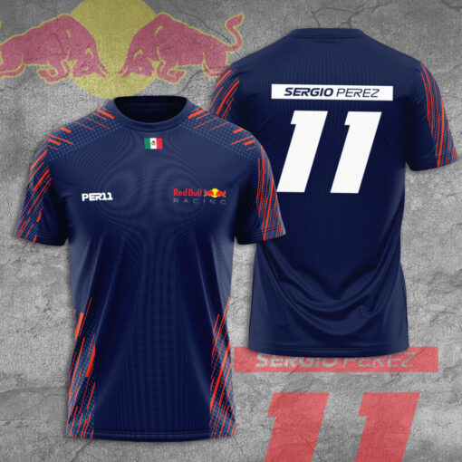 Sergio Perez 3D T shirt New 02