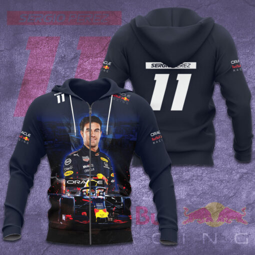 Sergio Perez Mendoza 3D zip up hoodie