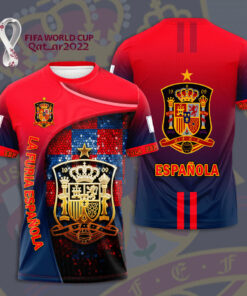Spain National Football Team 3D T shirt