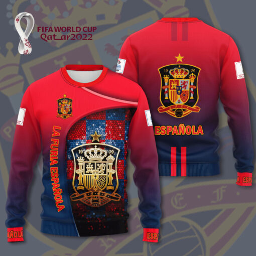 Spain National Football Team 3D sweatshirt