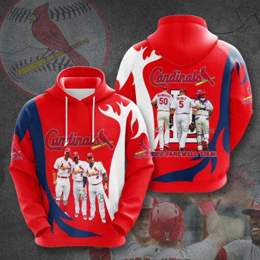St. Louis Cardinals 3D hoodie