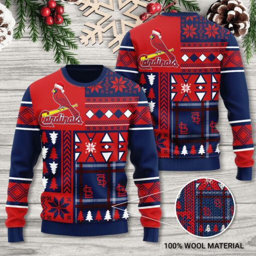 St. Louis Cardinals Christmas 3D Sweater S1