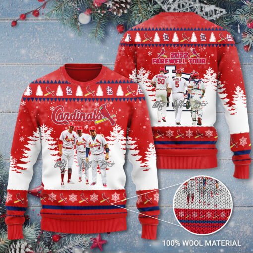 St. Louis Cardinals Ugly Christmas 3D Sweater 2022