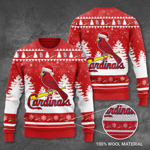 St. Louis Cardinals Ugly Christmas 3D Sweater