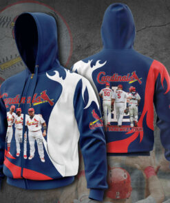 St. Louis Cardinals zip hoodie Apparels