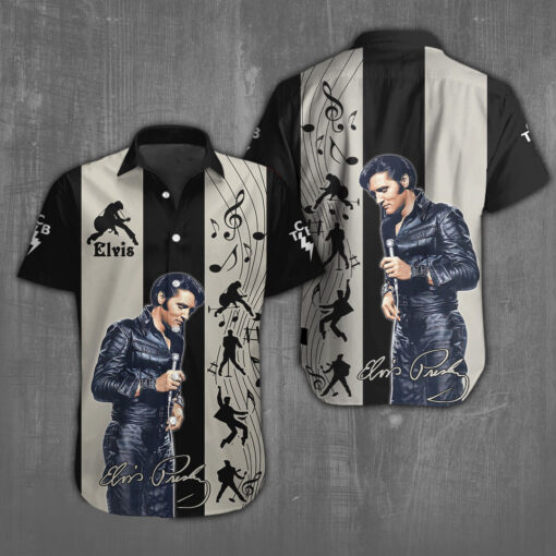 TCB Band Elvis Presley short sleeve shirt
