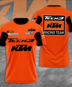 Tech3 KTM Factory Racing T shirt Red Bull KTM Tech3 T shirt Tech3 E Racing T shirt