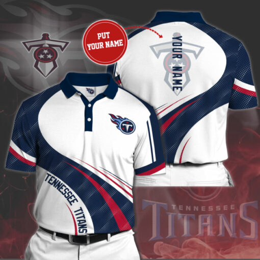 Tennessee Titans 3D Polo 02