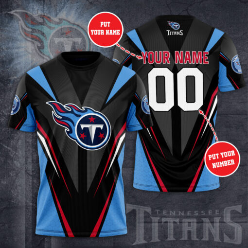 Tennessee Titans 3D T shirt 02