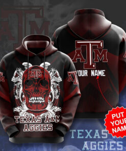 Texas AM Aggies 3D Hoodie 01